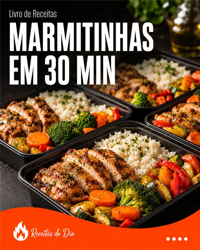 Marmitas FIT + Congelamento Especial — 60 Receitas
