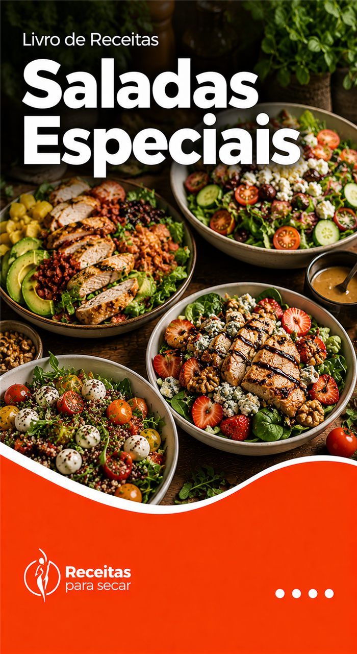 Saladas Gostosas + Molhos Irresistíveis